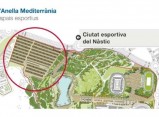 La construcció i gestió de la ciutat esportiva de l'Anella Mediterrània es fixa en un cànon anual de 85.000 €, sempre i quan hi hagi guanys