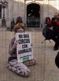 Protesta a Tarragona contra els circs amb animals
