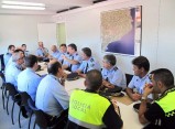 Reunió amb policies locals de municipis costaners
